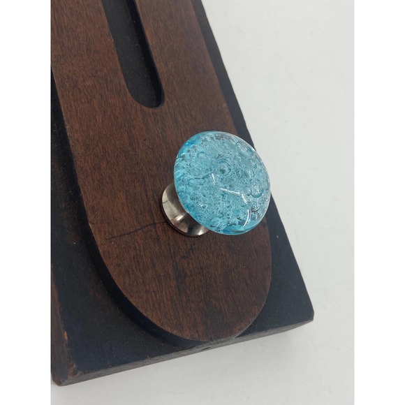 NY Times Antique Print Block Letter "U" Wood Type Repurposed Knob Hanger RARE - Picture 5 of 6